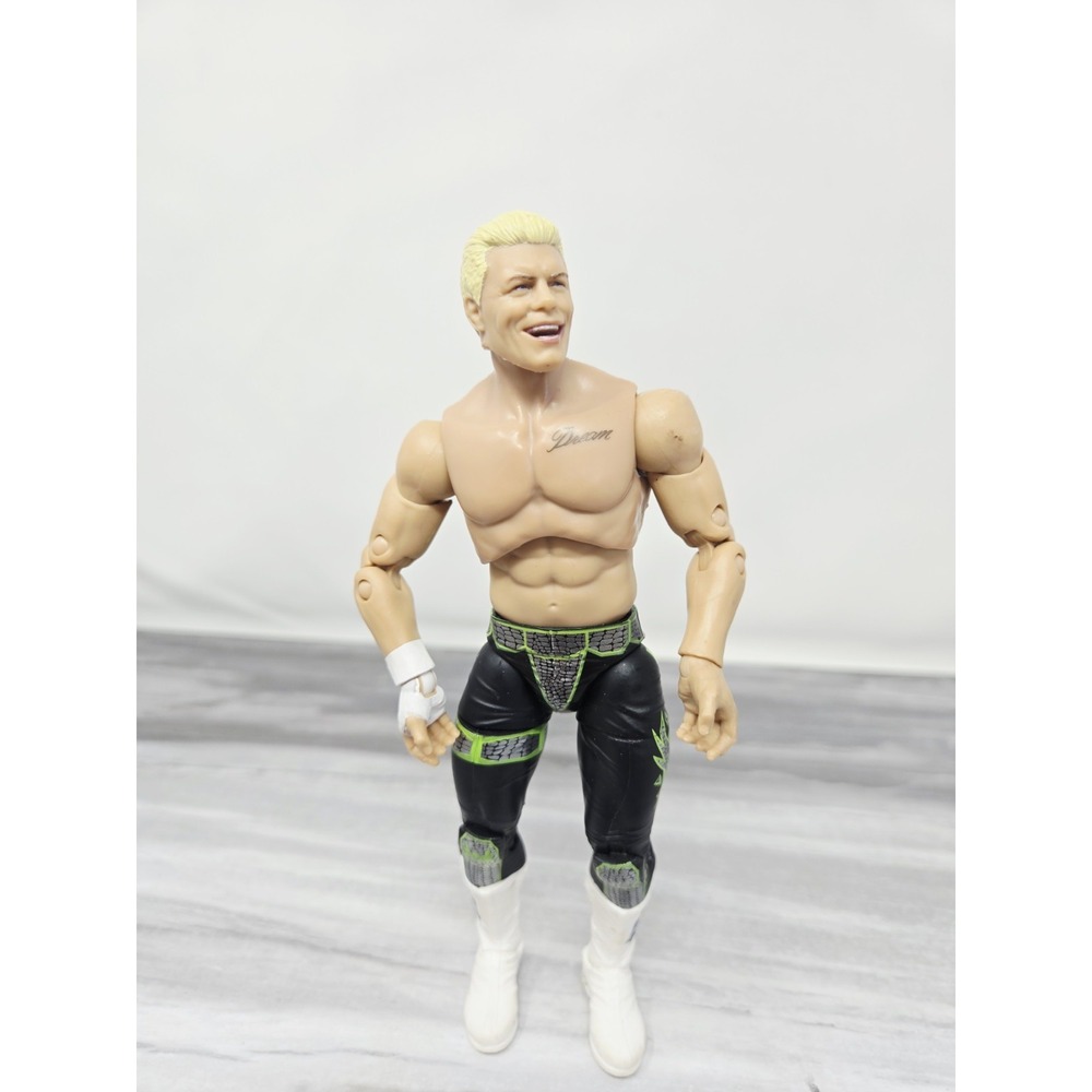 WWE Mattel Elite Unrivaled Cody Rhodes Custom Figure Rare‎ HTF AEW NJPW WWF